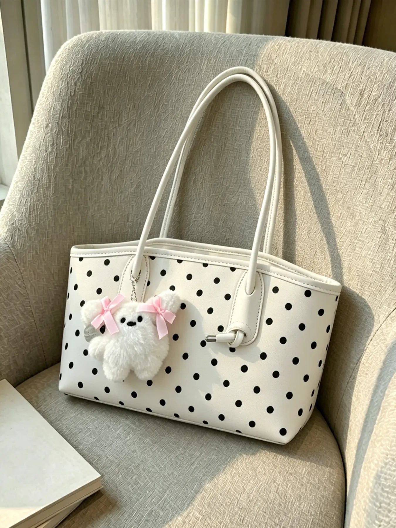 26 Women's Elegant Solid Color Shoulder Bag, Fashionable Large Capacity Handbag Crossbody Bag for Daily Used, Casual Trendy Versatile High-quality Daily Commuting Bag, Fashionable Unique Bags #GLOBAL PICKS