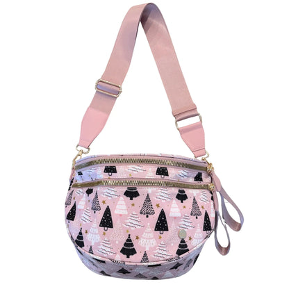 Gold Blush BEST SELLING Nylon Bum Bag Crossbody Bag MORE COLORS! Checkered Bum Bag Versatile Bum Bag