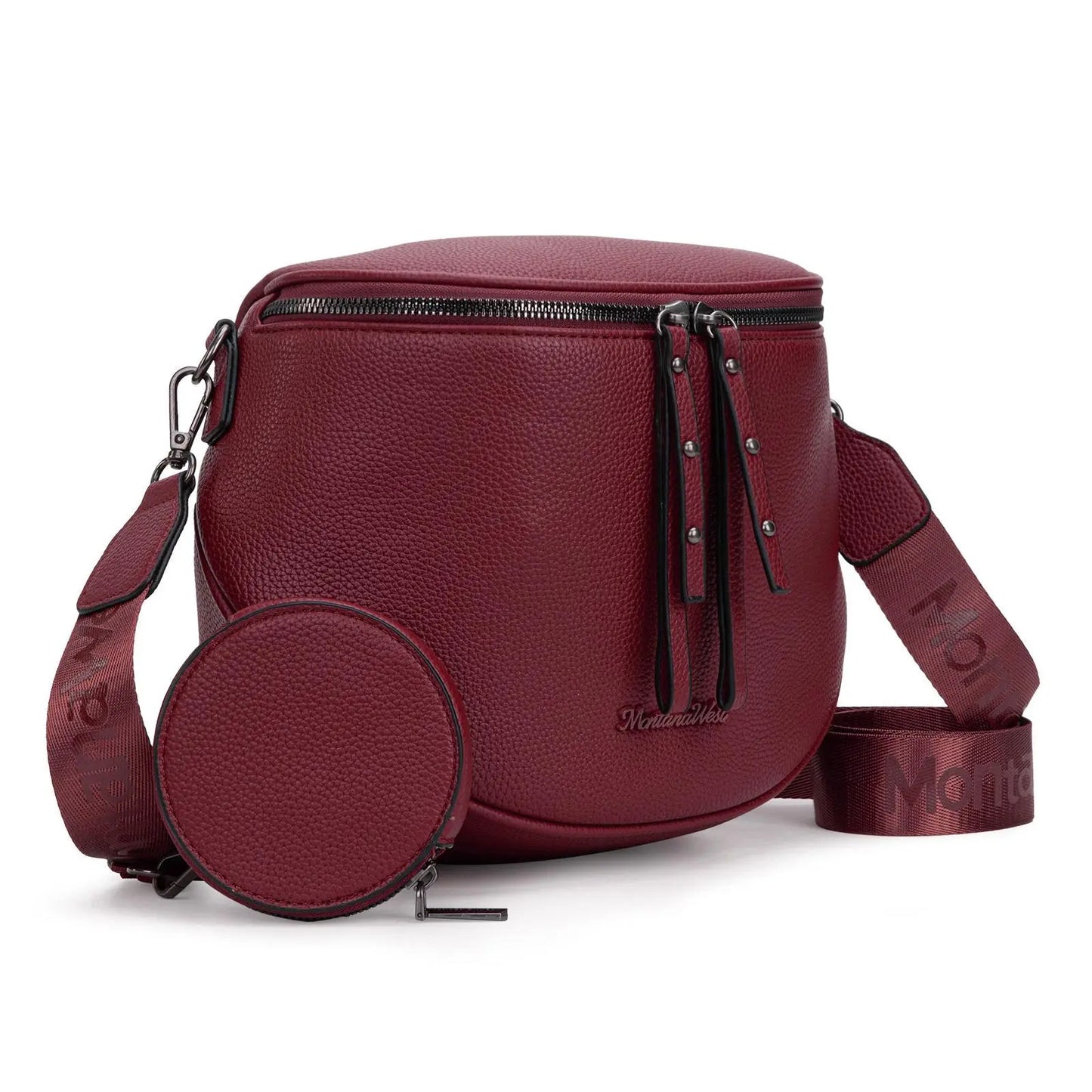 Montana West Large Fanny Pack Crossbody Sling Bags  with Adjustable Strap and Coin Purse