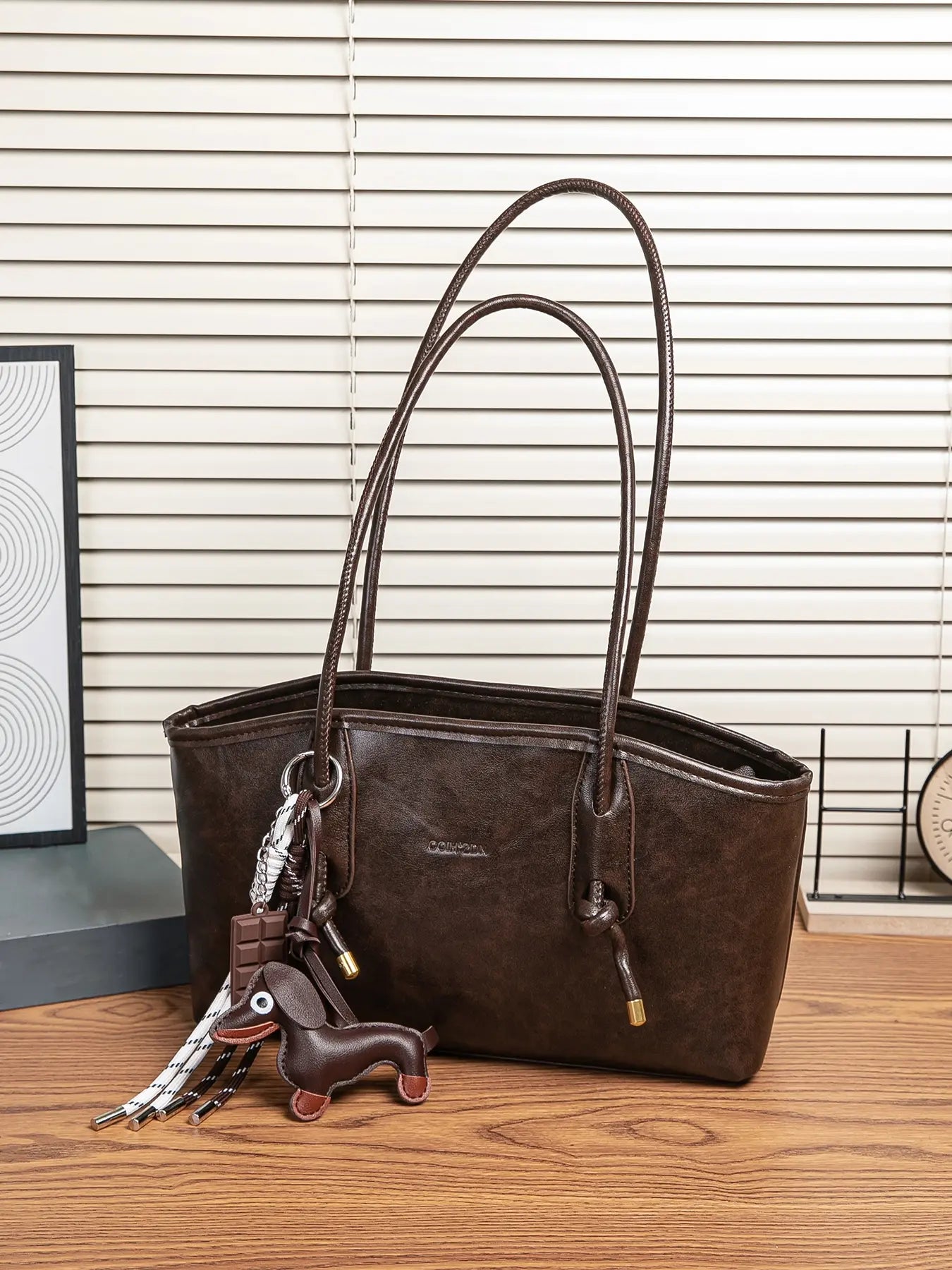 26 Women's Elegant Solid Color Shoulder Bag, Fashionable Large Capacity Handbag Crossbody Bag for Daily Used, Casual Trendy Versatile High-quality Daily Commuting Bag, Fashionable Unique Bags #GLOBAL PICKS