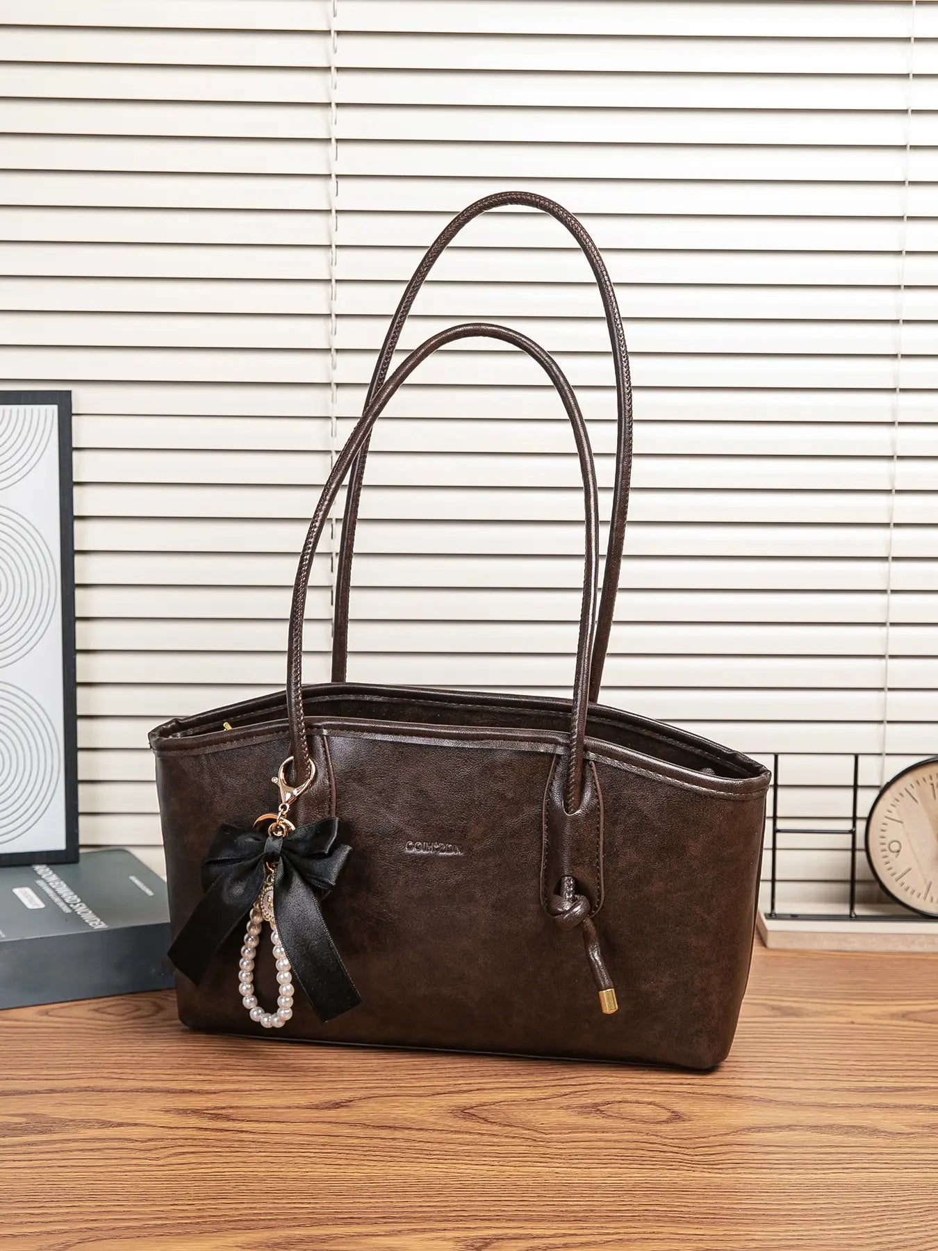 26 Women's Elegant Solid Color Shoulder Bag, Fashionable Large Capacity Handbag Crossbody Bag for Daily Used, Casual Trendy Versatile High-quality Daily Commuting Bag, Fashionable Unique Bags #GLOBAL PICKS