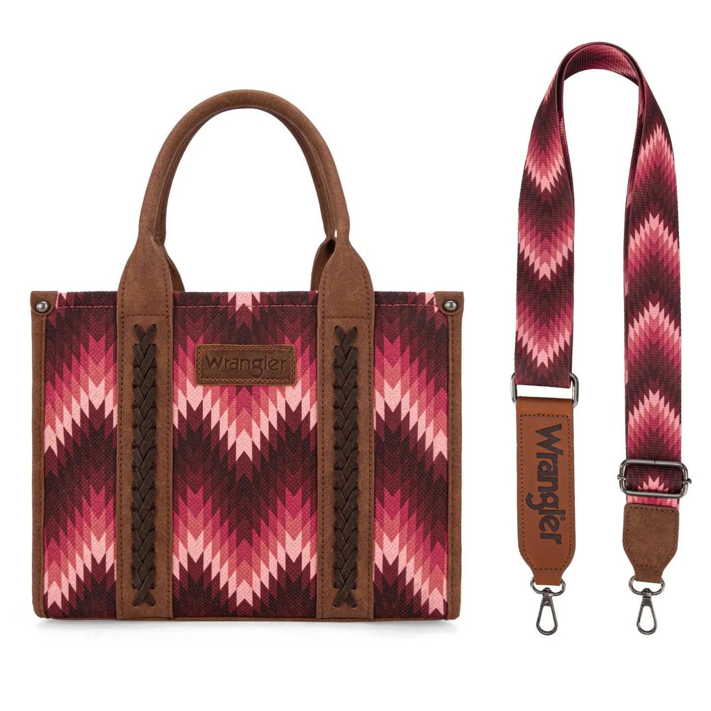 Wrangler Tote Bag for Women Purses Aztec Handbags Western Purses wrangler totebag wide tote