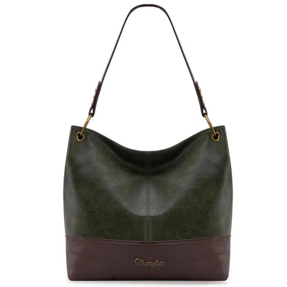 Wrangler Hobo Bag for Women Casual Shoulder Bag with Detachable Strap