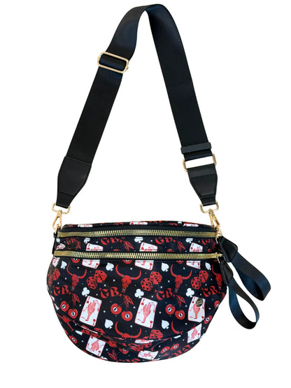 Gold Blush BEST SELLING Nylon Bum Bag Crossbody Bag MORE COLORS! Checkered Bum Bag Versatile Bum Bag