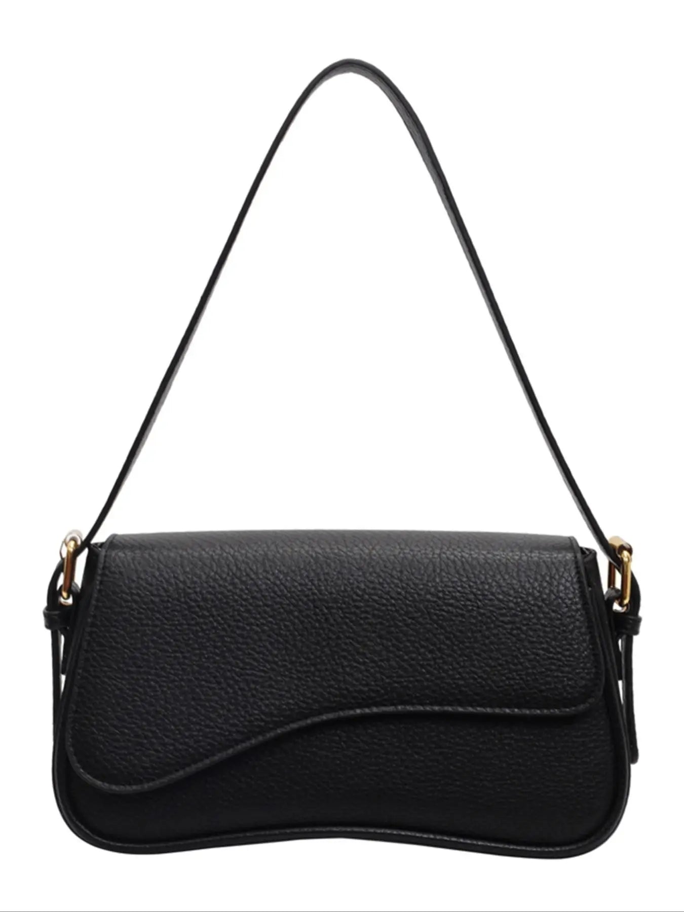 26 Spring/Summer Women's Saddle Bag, Daily Shoulder Bag and Crossbody Bag, Elegant Magnetic Sealed Saddle Bag, Suitable for Daily Use, Party Attendance
