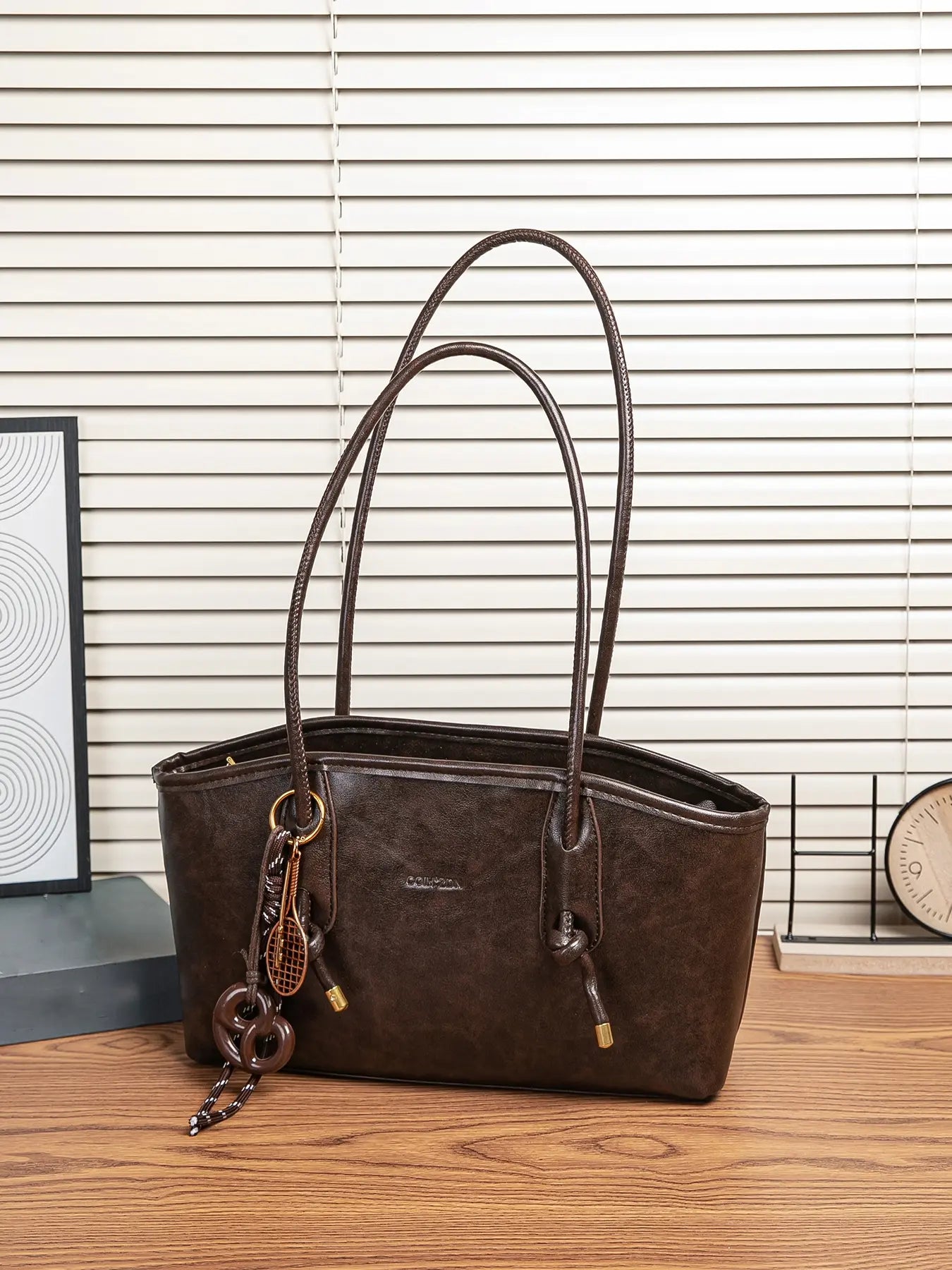 26 Women's Elegant Solid Color Shoulder Bag, Fashionable Large Capacity Handbag Crossbody Bag for Daily Used, Casual Trendy Versatile High-quality Daily Commuting Bag, Fashionable Unique Bags #GLOBAL PICKS