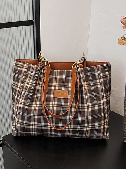 Women's Random Leopard Print Shoulder Bag, Style Large Capacity Tote Bag for Work & Daily Used, Personalized Trendy All-match Underarm Bag