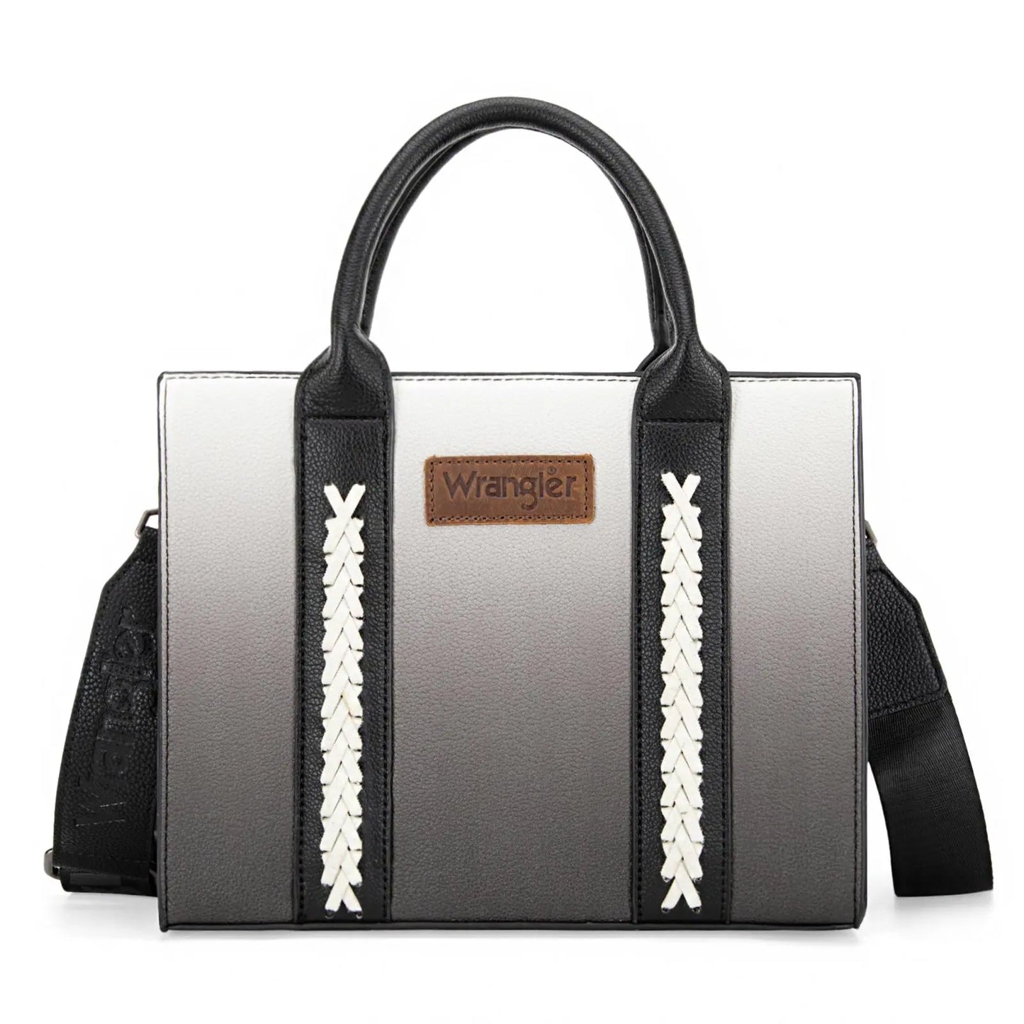 Wrangler Medium Tote Bag Top Handle Handbags Satchel Bag Women with Crossbody Strap