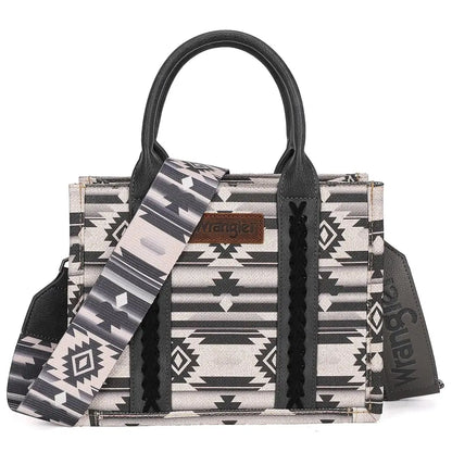 Wrangler Tote Bag for Women Purses Aztec Handbags Western Purses wrangler totebag wide tote