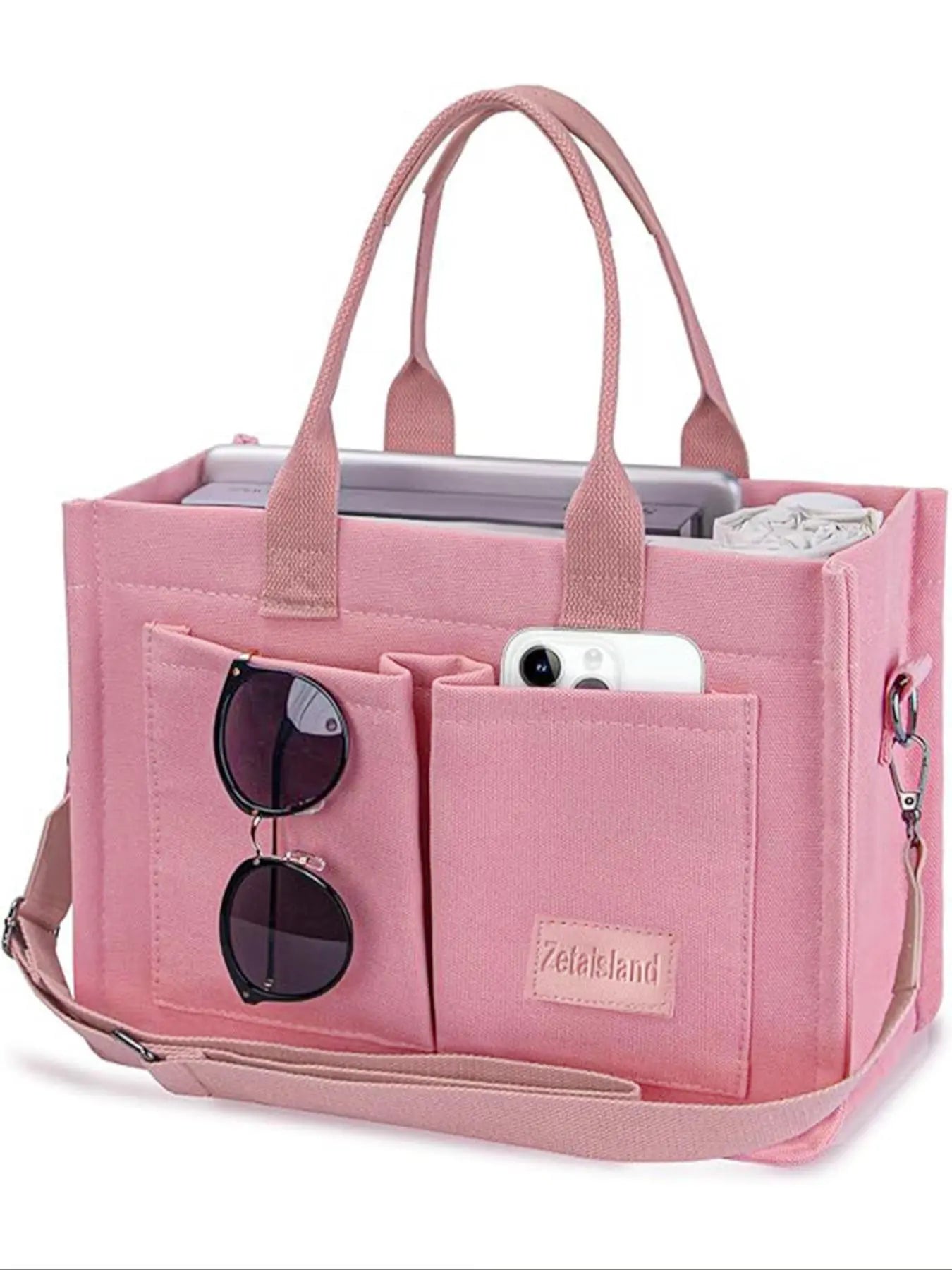 Striped Pattern Tote Bag, Fashionable Patterned Bag, Summer 2024 Casual Large Capacity Shoulder Bag for Women, Versatile Casual Commuter Bag for Daily Used, Casual Bags