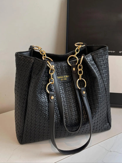 Women's Random Leopard Print Shoulder Bag, Style Large Capacity Tote Bag for Work & Daily Used, Personalized Trendy All-match Underarm Bag