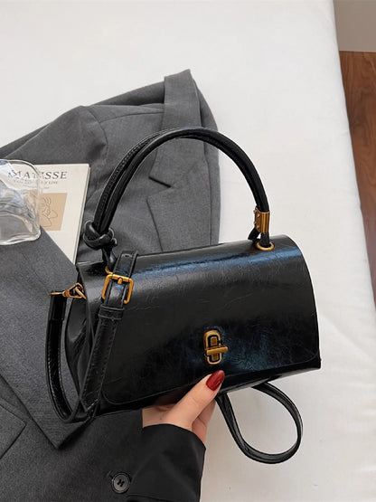 Small Satchel Bag, Casual Flip Cover Clutch for Shopping & Commuting, Crossbody Shoulder Bag, Classic Flap Shoulder, Fashion Bags