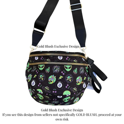 Gold Blush BEST SELLING Nylon Bum Bag Crossbody Bag MORE COLORS! Checkered Bum Bag Versatile Bum Bag