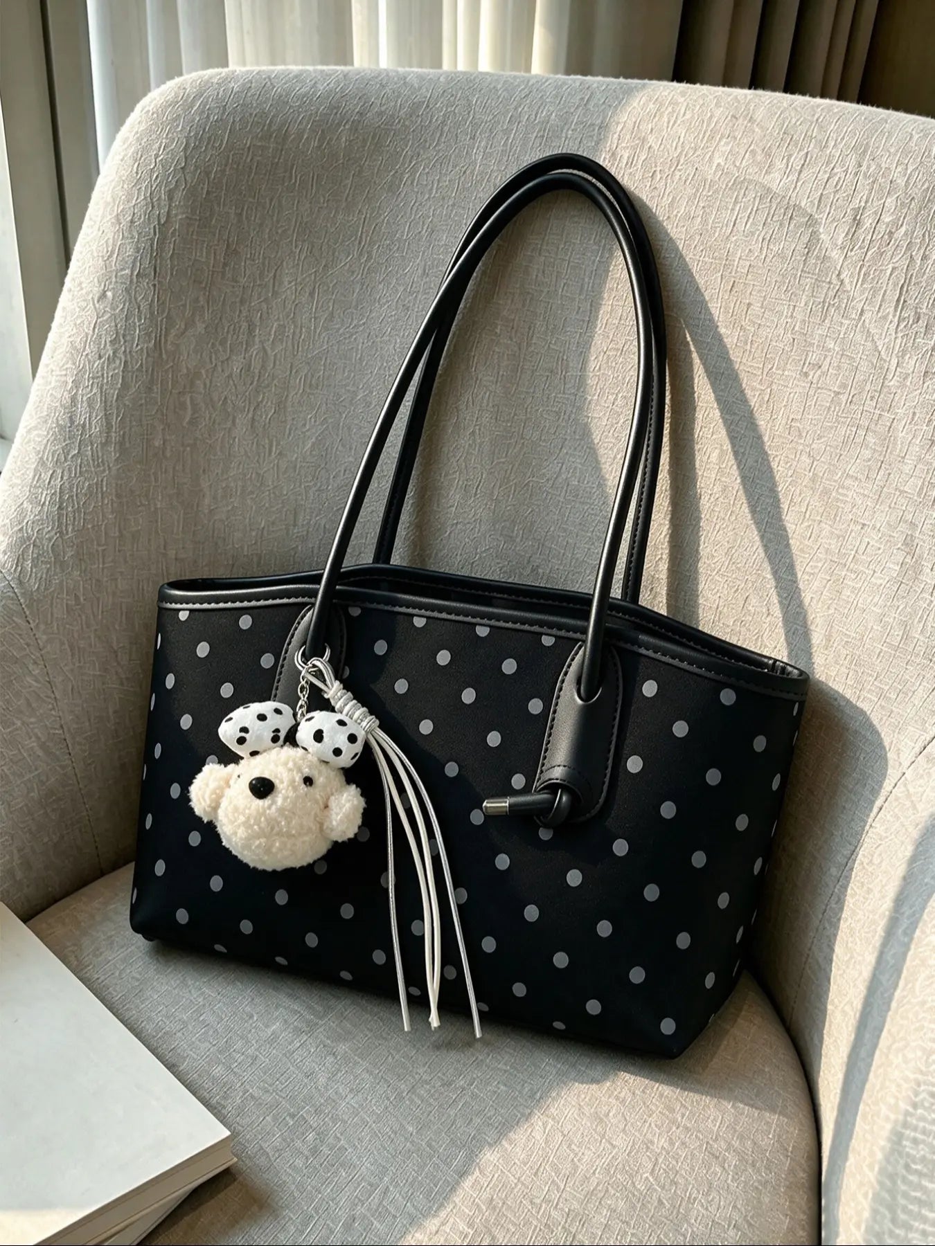 26 Women's Elegant Solid Color Shoulder Bag, Fashionable Large Capacity Handbag Crossbody Bag for Daily Used, Casual Trendy Versatile High-quality Daily Commuting Bag, Fashionable Unique Bags #GLOBAL PICKS