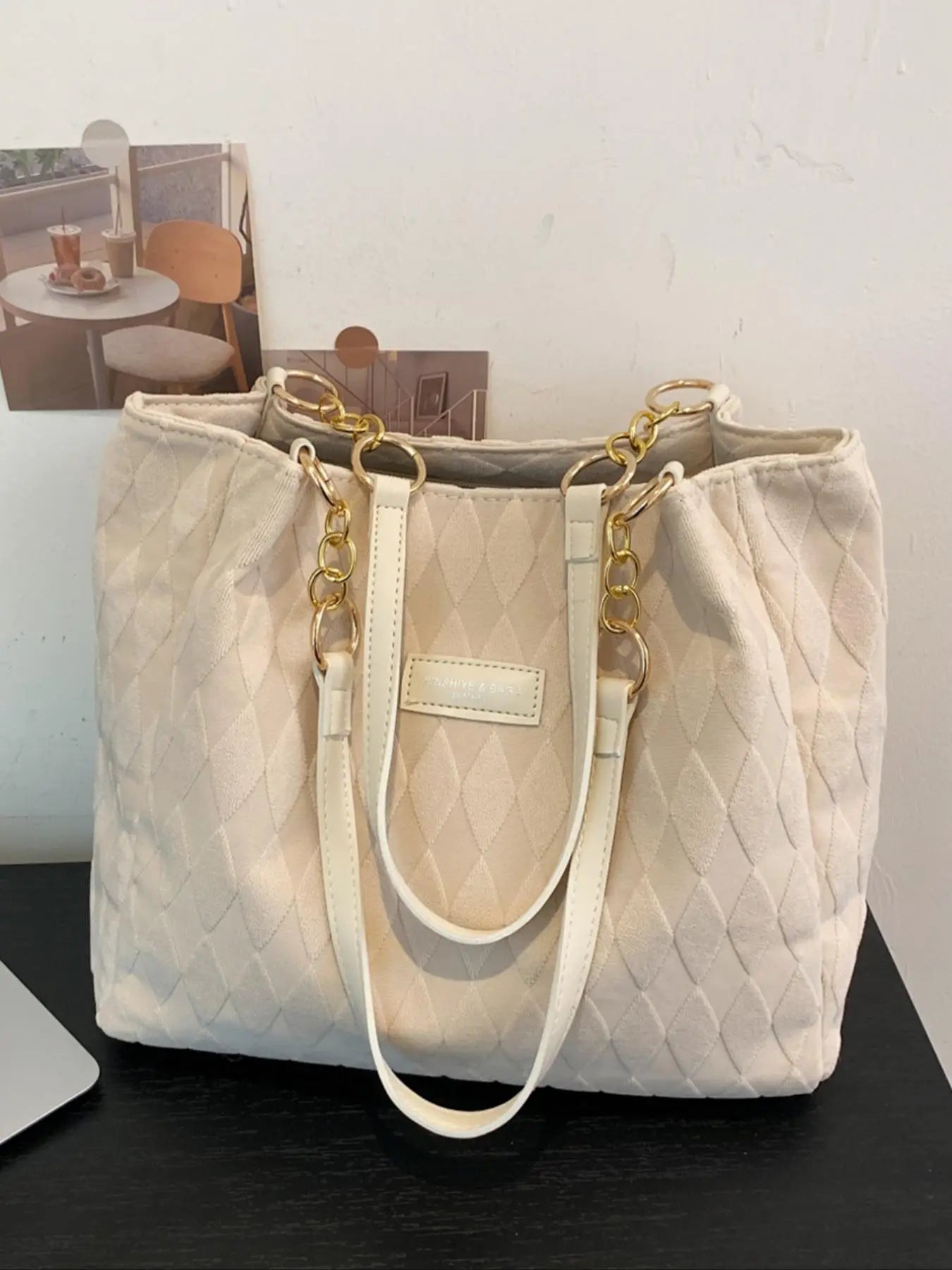Women's Random Leopard Print Shoulder Bag, Style Large Capacity Tote Bag for Work & Daily Used, Personalized Trendy All-match Underarm Bag
